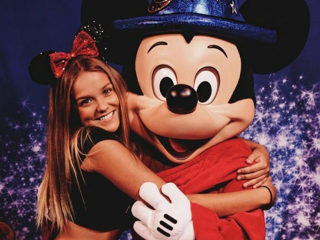 Foto com Mickey