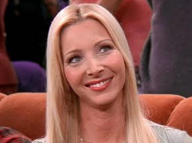 Lisa Kudrow, pela sua excêntrica e peculiar Phoebe