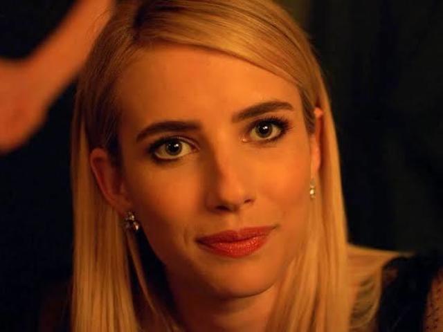 Emma Roberts, intérprete da atrevida bruxa Madison