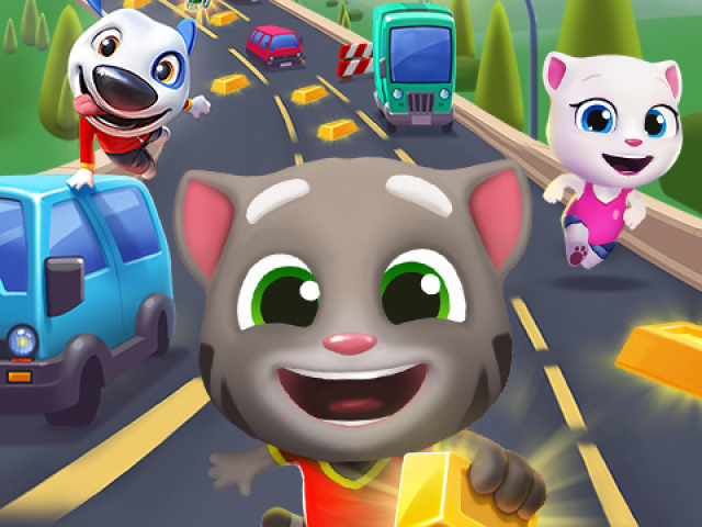 talking tom corrida do ouro