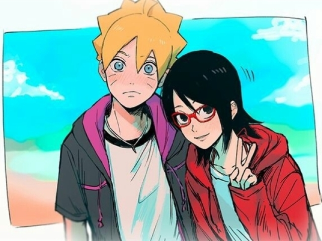 Sarada e Boruto