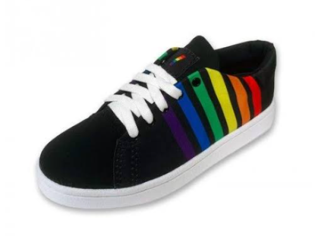 Sapato estilo Lgbt!