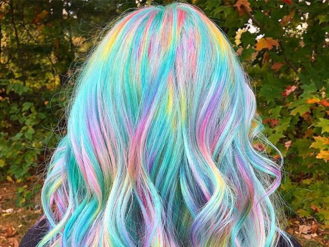 Cabelo arco iris