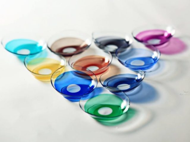 Lentes de contato coloridas