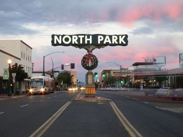 Para o North Park (San Diego)