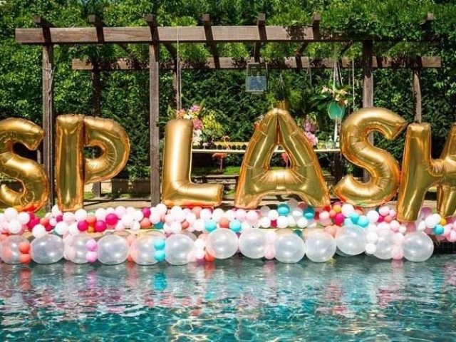 Monte sua pool party
