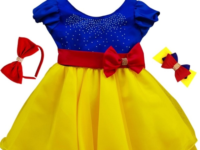 Vestido da Branca de Neve