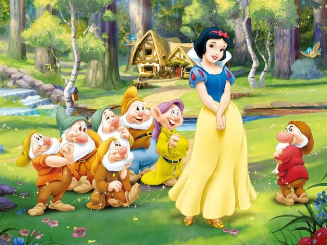 Parabéns! Você é a Branca de Neve!