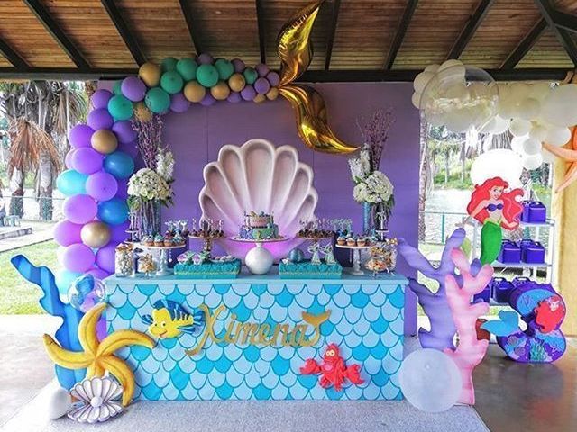 Aniversário de sereia