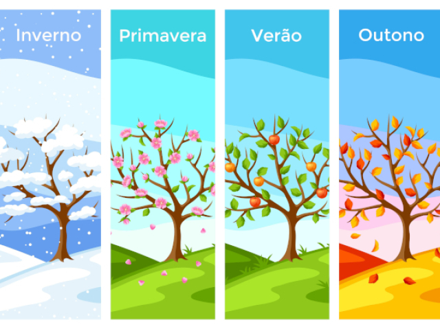 Qual é a sua estação favorita?