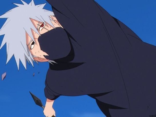 Você ficaria com o Kakashi!