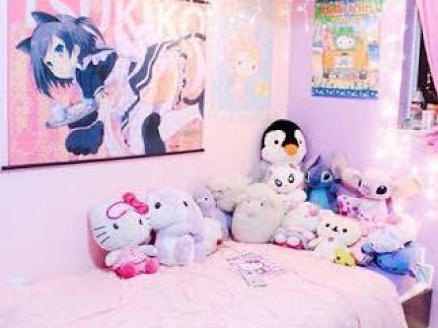 Ficar no seu quarto kawaii