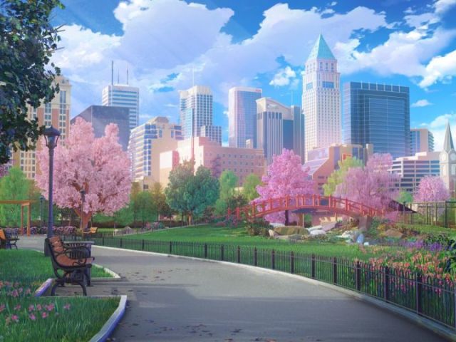 Num parque