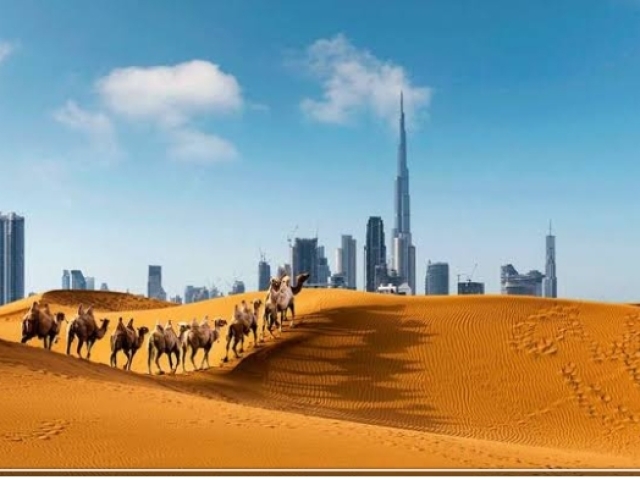 Dubai nossa até deu calor agora