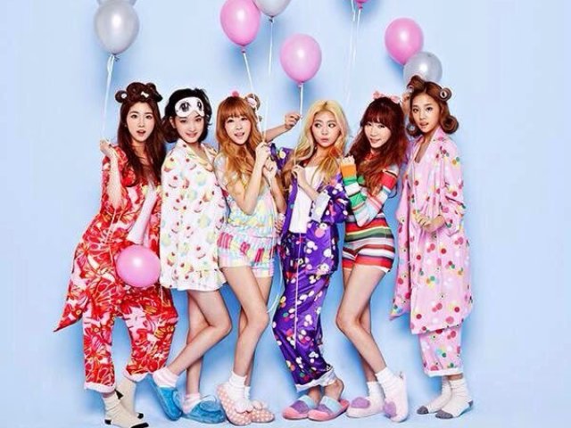 Crie seu grupo de K-POP (versão feminina)