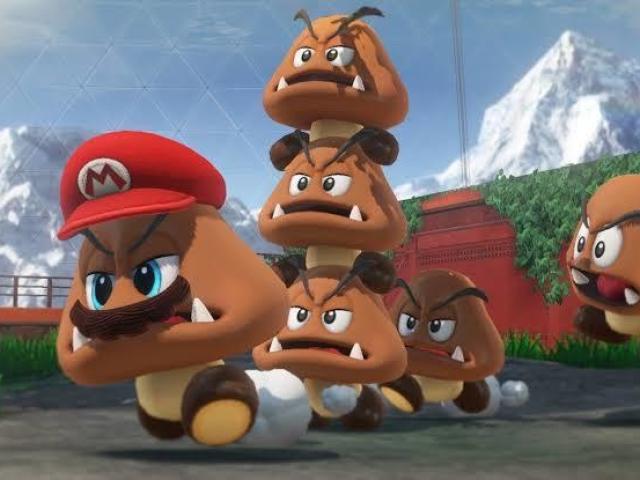 Ele manda seu exercito de goombas