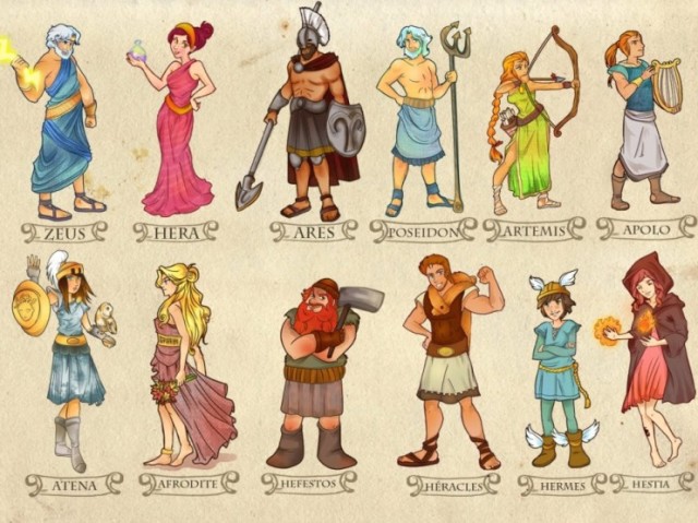Quiz sobre os deuses gregos!