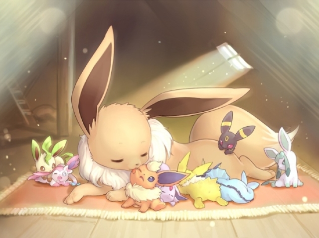 Qual evolução da Eevee você teria?