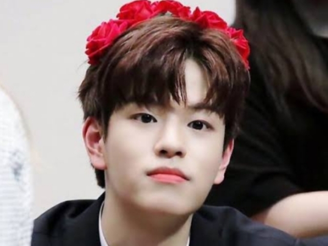 Kim Seungmin, em um intercâmbio da escola.