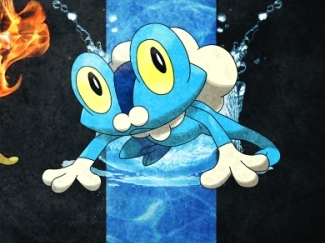 Froakie,agua