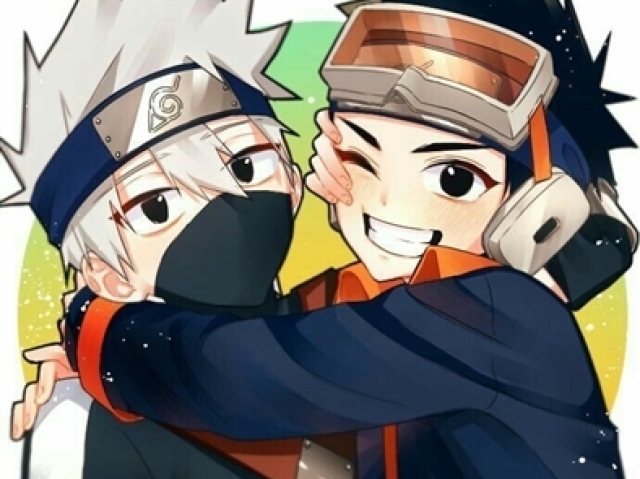 Não ele sempre se dava bem com o Kakashi.