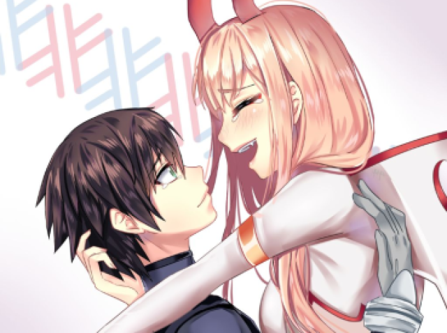 Zero Two e Hiro