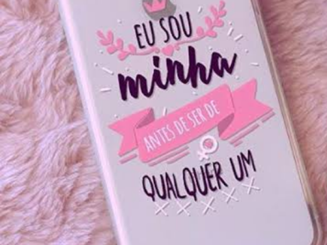 Com uma frase perfeita