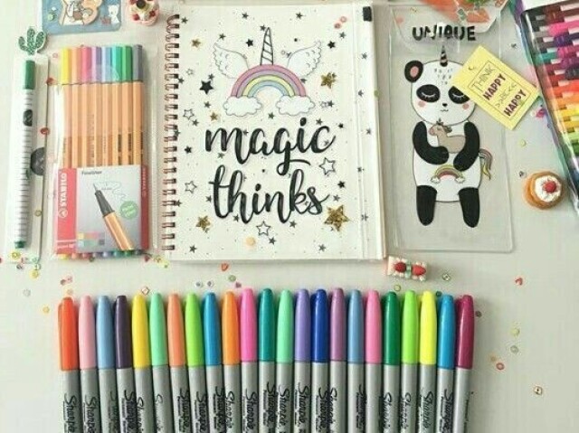 Qual é seu estilo de material escolar? 🏫
