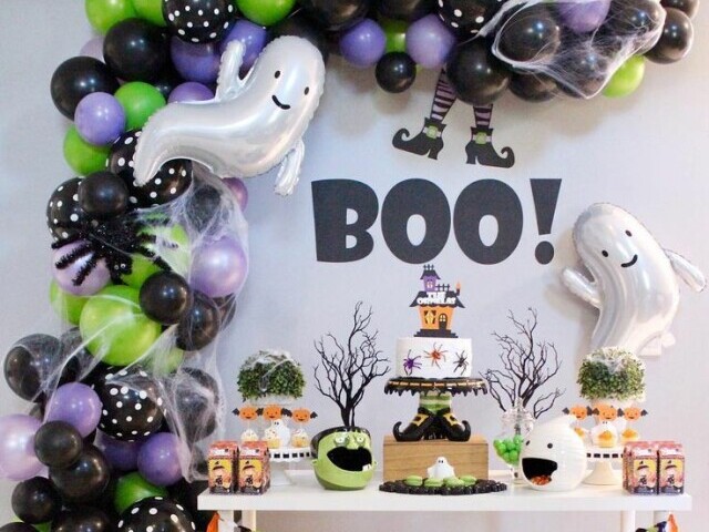 Monte sua festa de halloween e descubra qual vai ser o tema !!!