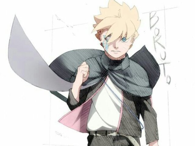 Eu namoro o Boruto.