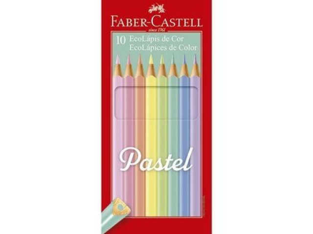 Lápis de cor pastel (faber castell)