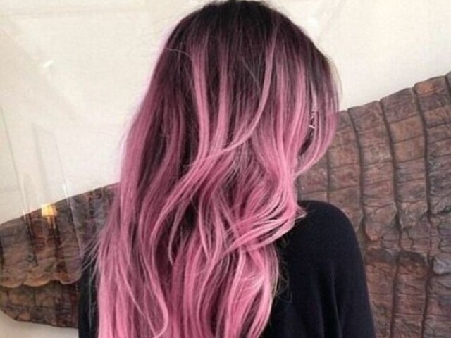 Um cabelo rosa💕