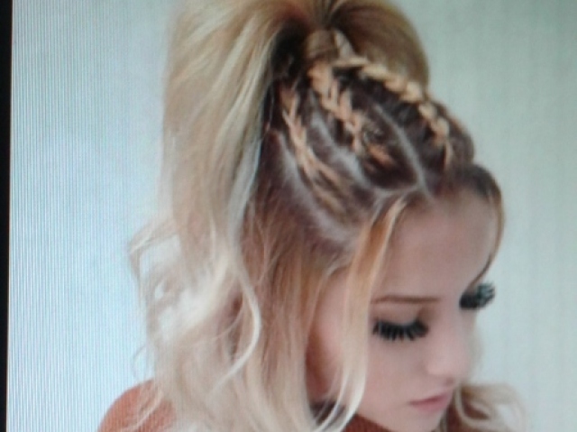 Penteado estiloso