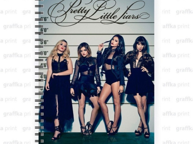 Caderno de Pretty Little Liars