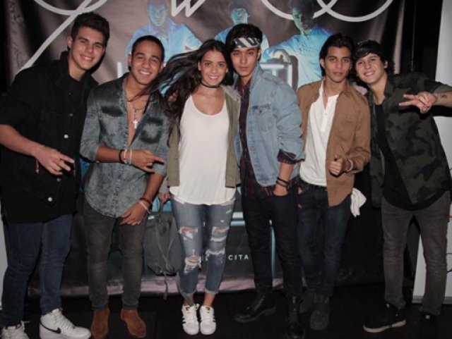 CNCO e ela é o número 4!