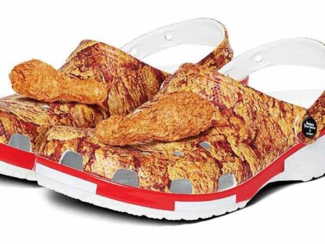 crocs frango KFC