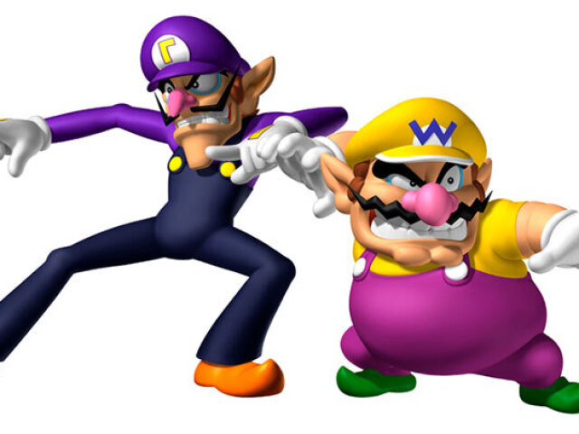 Time Waluigi e Wario