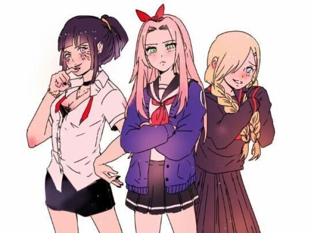 Sakura, Ino e Hinata: Qual delas te representa? (Naruto)