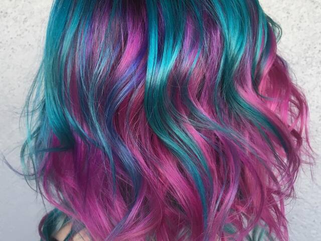 Azul e rosa