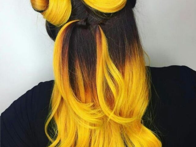 Preto e amarelo