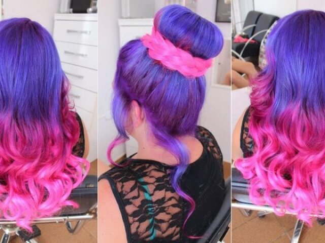 Rosa e roxo