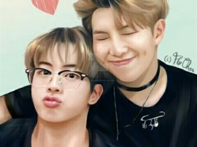 Namjin,porque o Jin seria muito bom de ajudar o Namjoon as vezes,por ser mais experiente,além de ser um casal quente