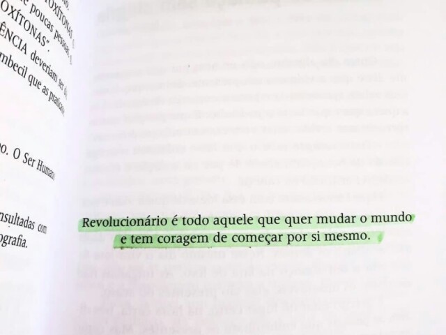 Frase perfeitaaa !