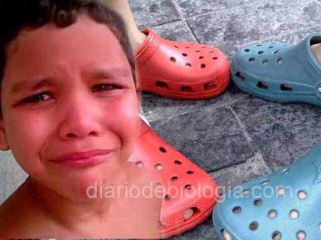 Crocs triste