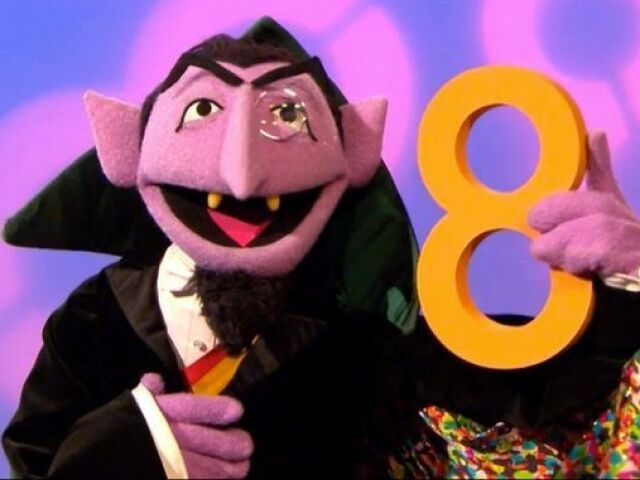 The Count from Sesame Street