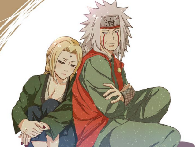 Jiraya e Tsunade