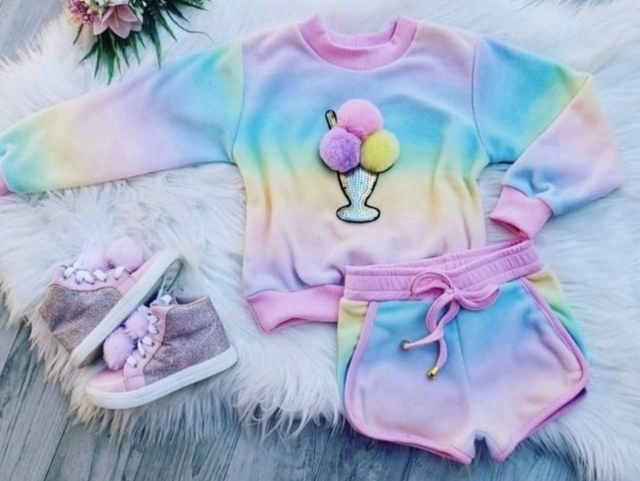 Roupa tie dye com tons pasteis💖💖