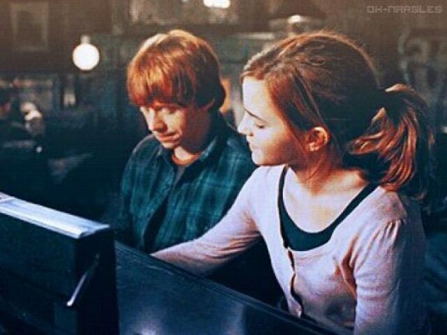 Você conhece Rony e Hermione?