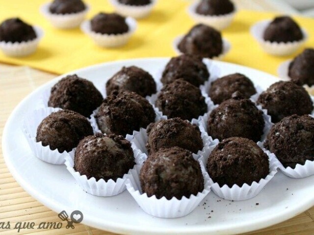 Brigadeiro de oreo