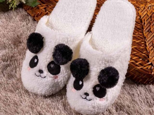 Pantufa de panda